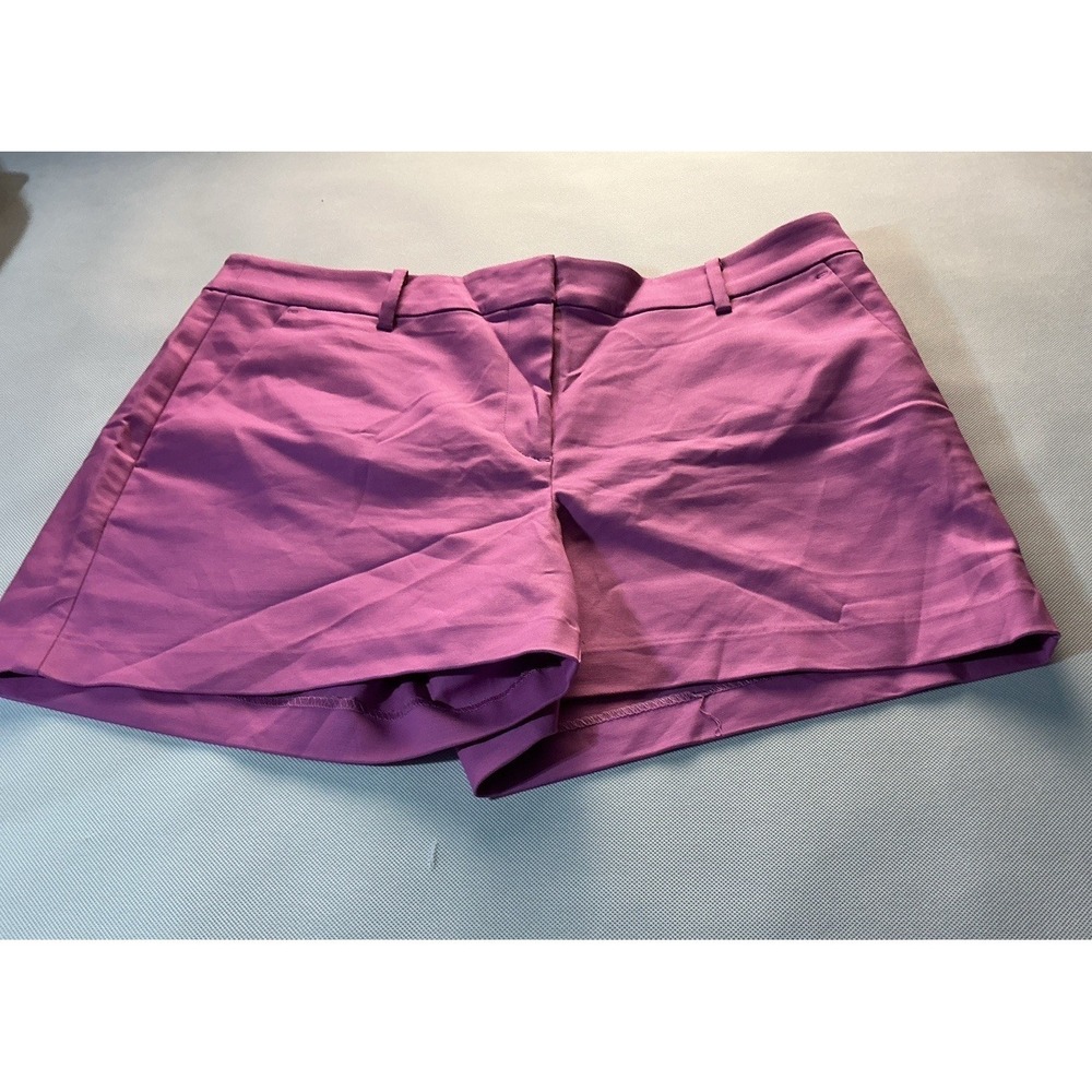 Ann Taylor LOFT NWT Rivera Women's Short 12 Pink Flat Front Casual Summer Chino